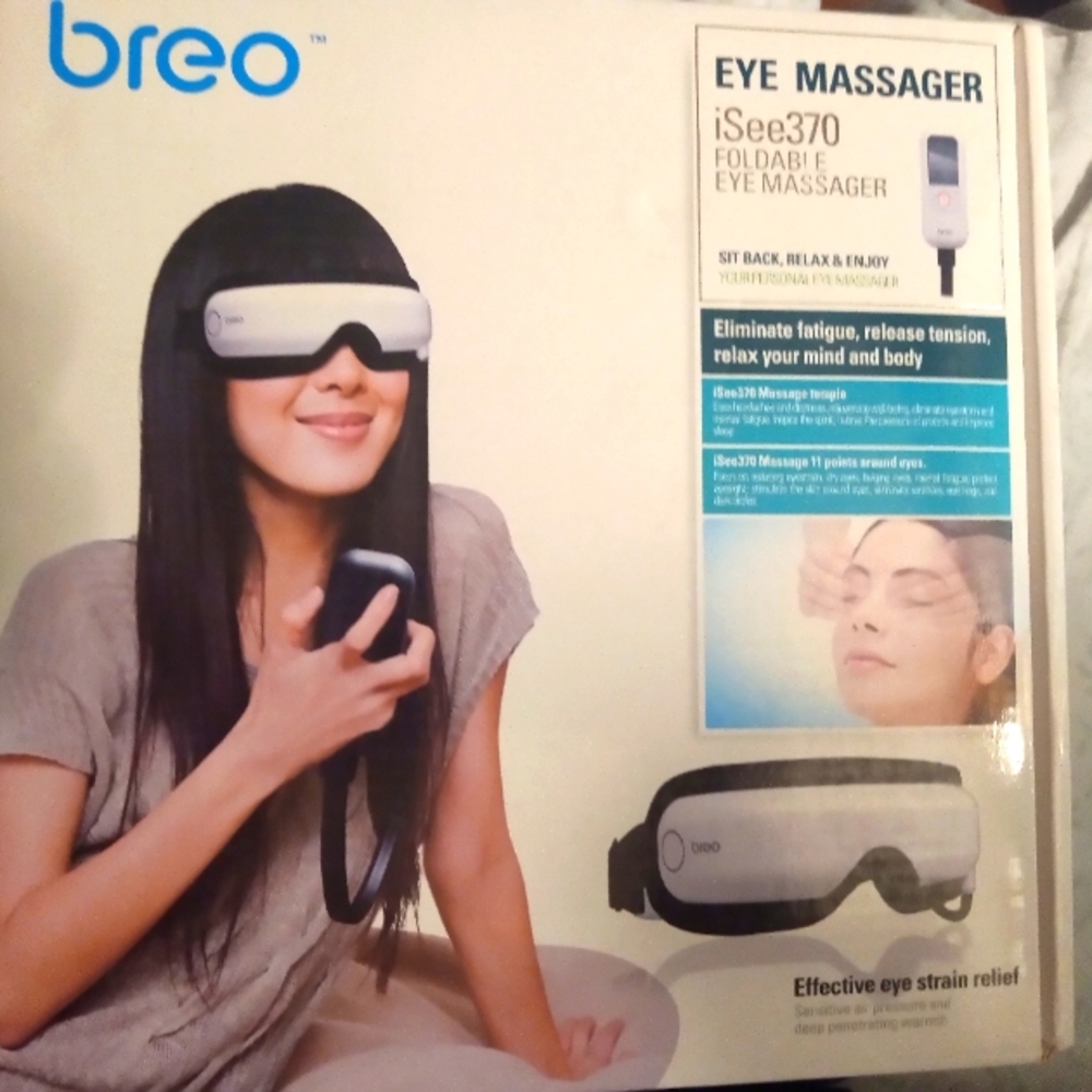 Breo Eye Massager with Remote Control, BNIB iSee370